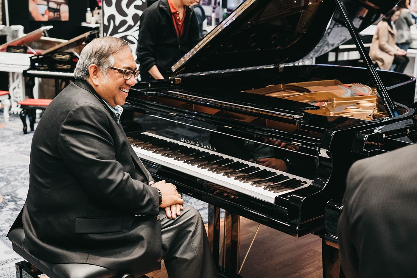 NAMM 2020 07346 • Mason & Hamlin Piano Company • Made in the USA